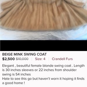 Mob -Wife ecstatic Vintage Blond swing Mink !